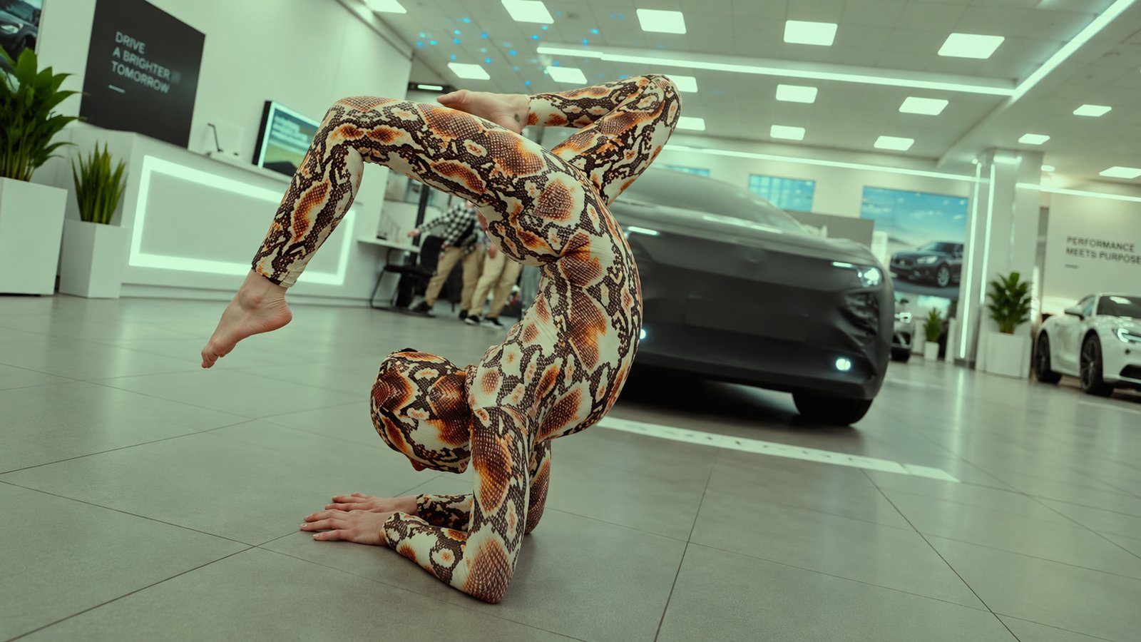 Performance artistique pour Suzuki
